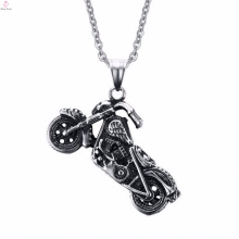 Custom Design Schmuck Punk Style Motorrad Edelstahl Anhänger für Männer